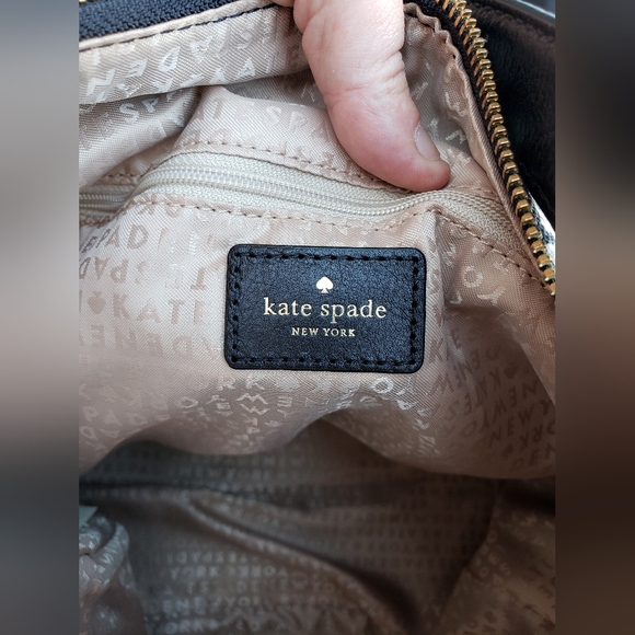 KATE SPADE NY *NWOT* Classic Spade Mona - Black/Cream/Pink - Picture 10 of 14